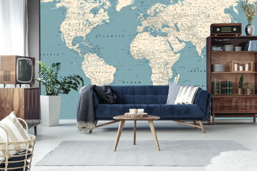 Fototapeta Mapa Świata