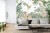 Fototapeta Children's Wallpaper, Watercolor Jungle And Animals. Lions, Giraffe, Elephant, Parrots, Zebra, Lemur