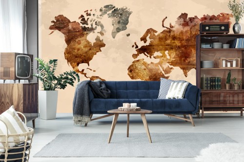 Fototapeta Mapa Świata