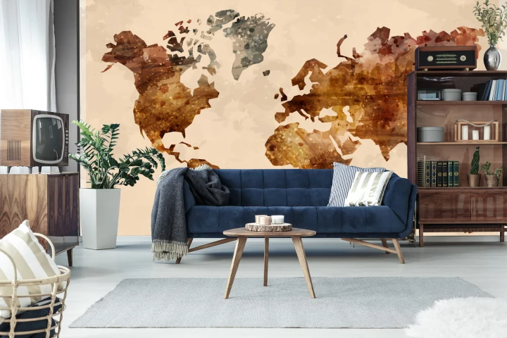 Fototapeta Mapa Świata