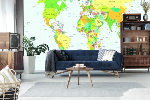 Fototapeta Mapa Świata