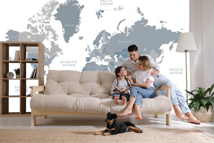 Fototapeta Mapa Świata