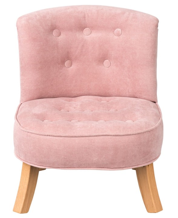 fotel dla dziecka welurowy