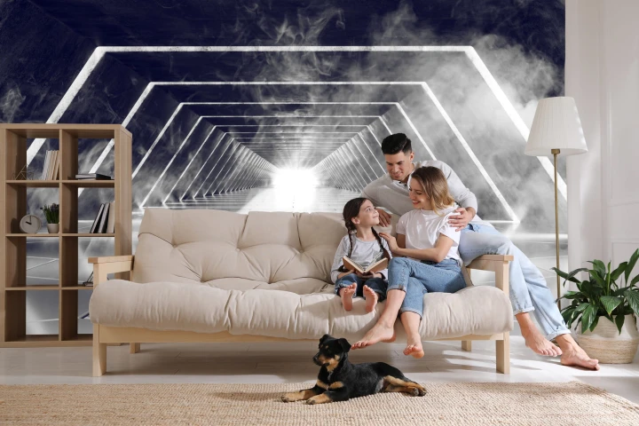 Fototapeta 3D Tunel - Głębia