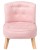 fotel dla dziecka w kolorze różowym