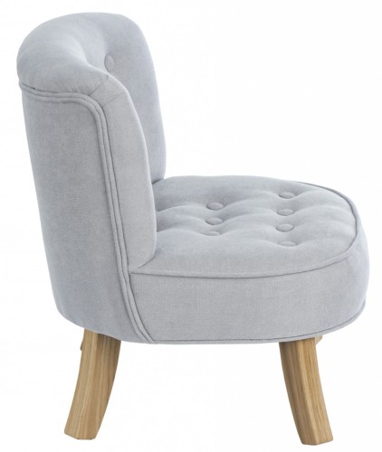 fotel dla dziecka welurowy