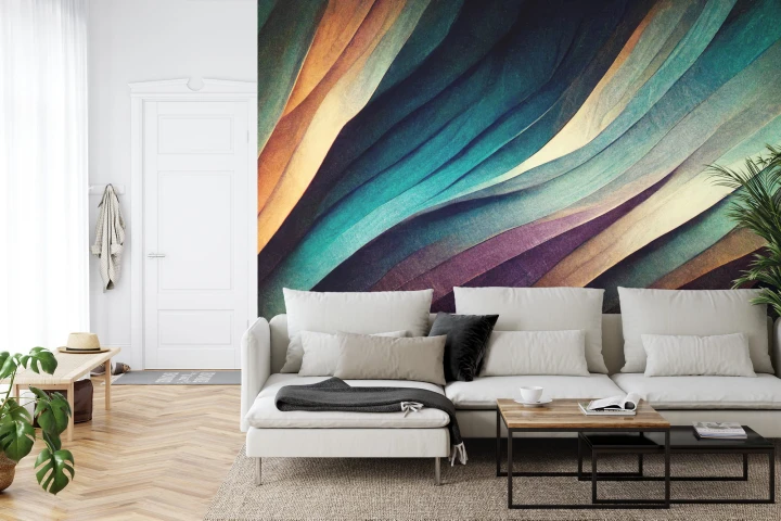Fototapeta Organic Lines As Abstract Wallpaper Background Design