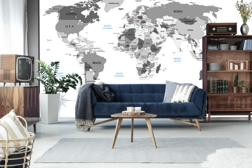Fototapeta Mapa Świata