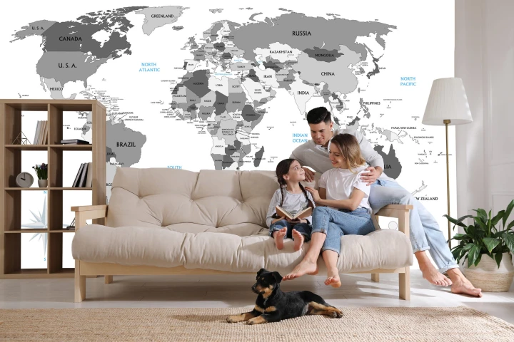 Fototapeta Mapa Świata