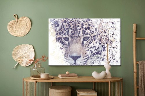 Obraz Na Płótnie Majestatyczny Lampart