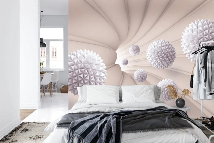 Fototapeta Kule 3D W Tunelu