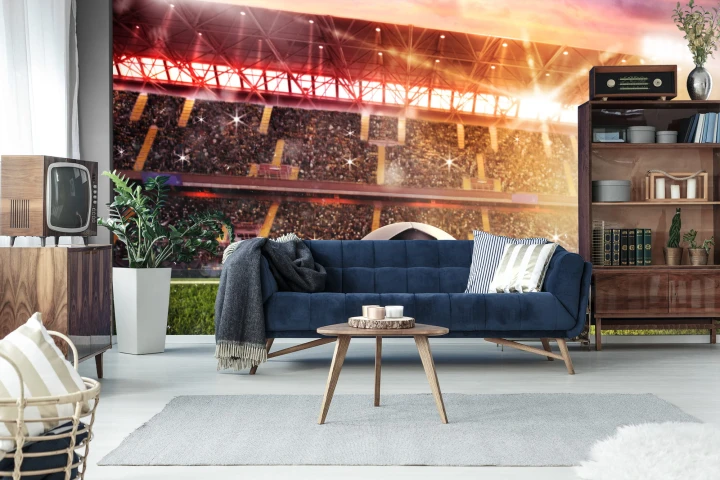 Fototapeta Piłka Nożna Na Stadionie