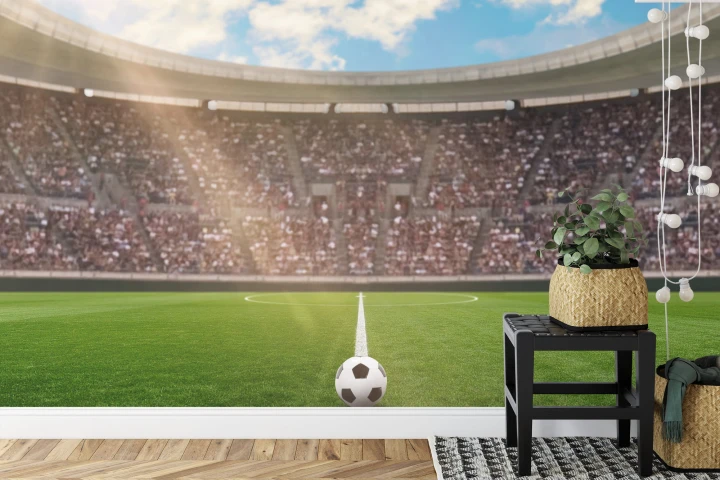 Fototapeta Piłka Nożna Stadion