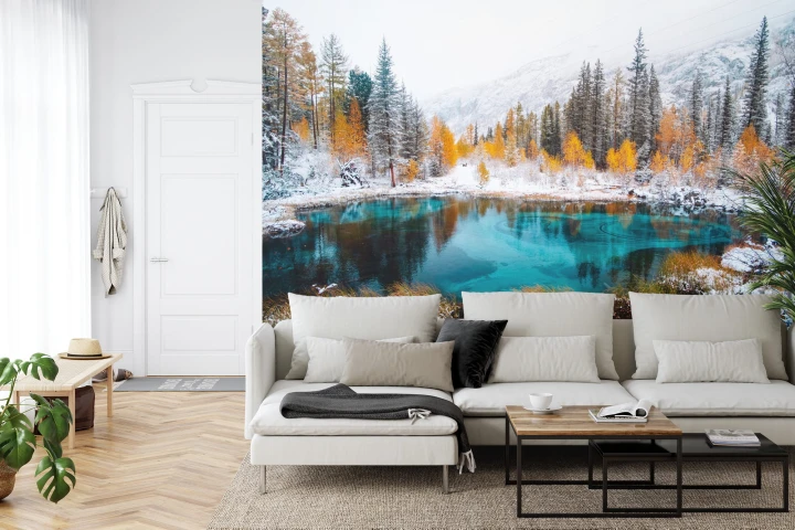 Fototapeta Góry Zima