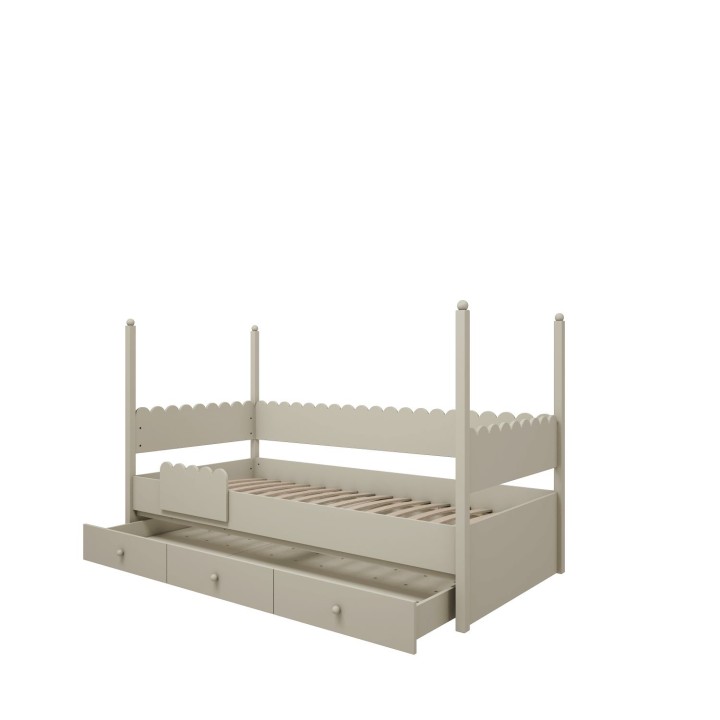 Łóżko piętrowe dolne Babushka 90x200