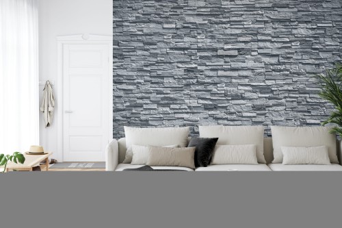 Fototapeta Kamień Łupek W Odcieniach Szarości