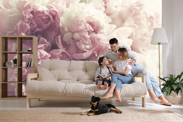 Fototapeta Kwitnące Peonie