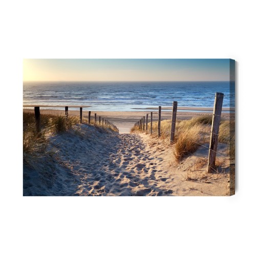 Obraz Na Płótnie Plaża, Morze Północne