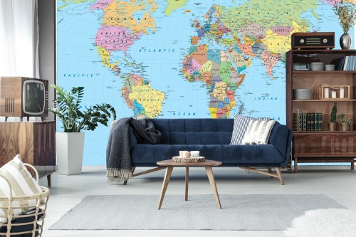 Fototapeta Mapa Świata