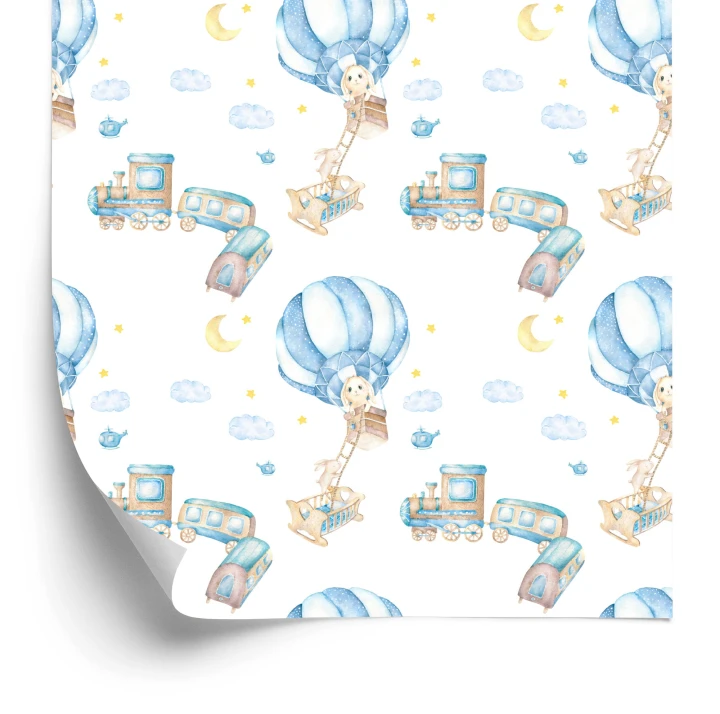 Tapeta Balony Nocą