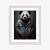 Plakat Miś Panda Ubrany W Dżinsową Kurtkę