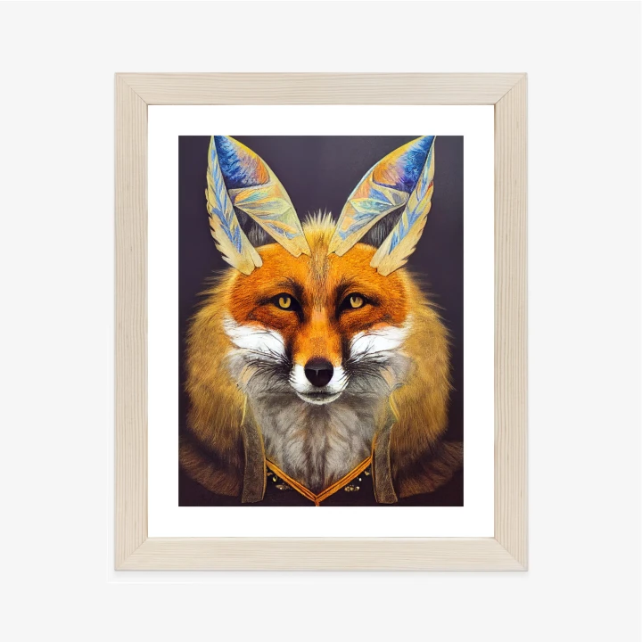Plakat Portret Lisa Na Ilustracji
