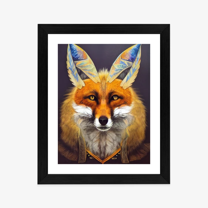 Plakat Portret Lisa Na Ilustracji