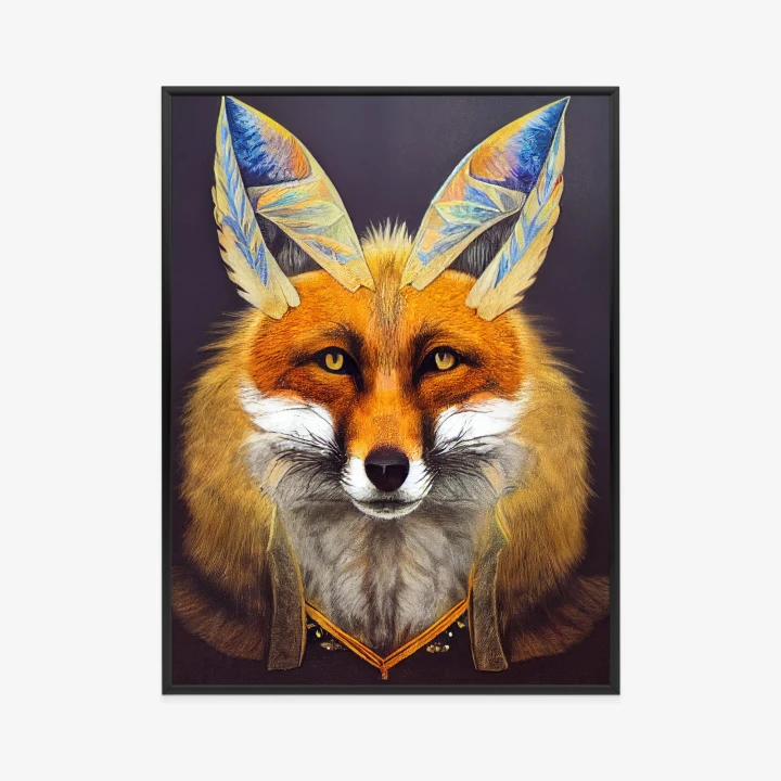 Plakat Portret Lisa Na Ilustracji