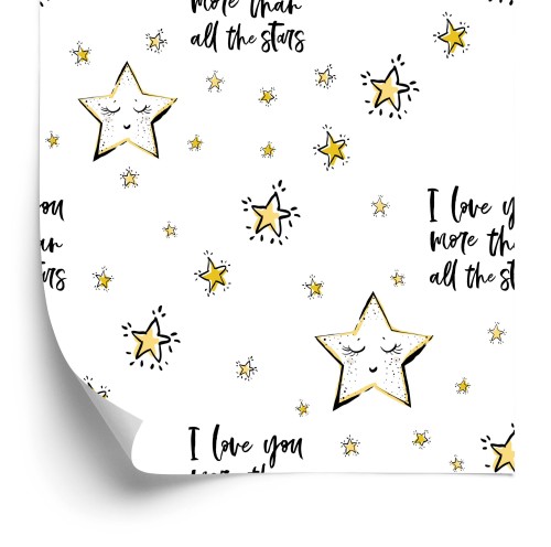 Tapeta Dla Dzieci – Piękne Gwiazdki