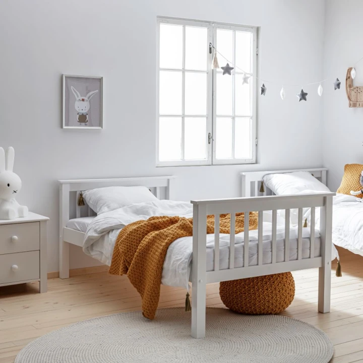 łóżko piętrowe Collet rozdzielone na dwa łóżka pojedyncze 90x200