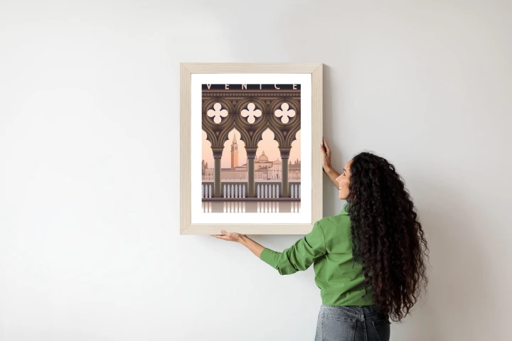 Plakat Wczesny Poranek W Wenecji