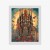 Plakat Abstrakcyjna Koncepcja Kościoła Sagrada Familia