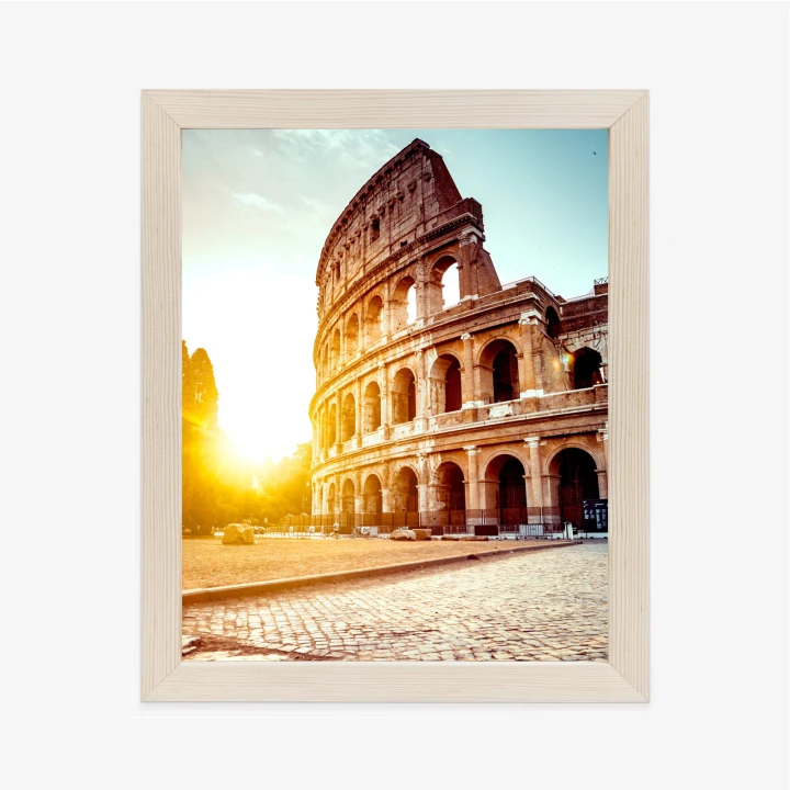 Plakat Starożytne Koloseum O Zachodzie Słońca