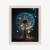 Plakat Abstrakcyjny Dmuchawiec W Lesie