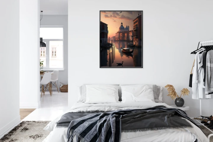 Plakat Zachód Słońca W Wenecji