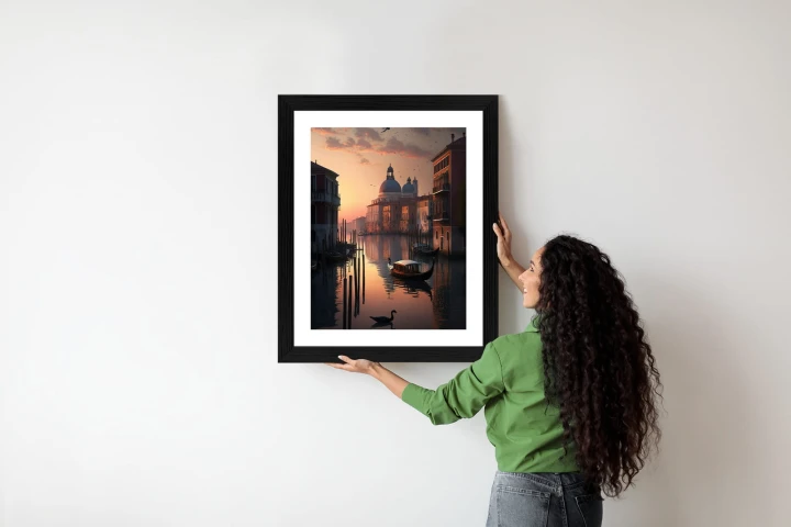 Plakat Zachód Słońca W Wenecji