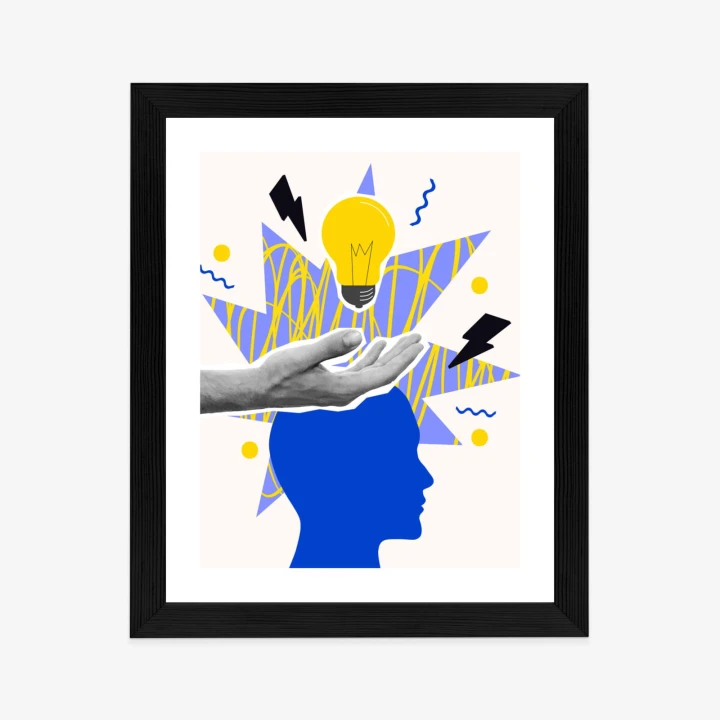 Plakat Piorunujący Pomysł W Stylu Pop-Art