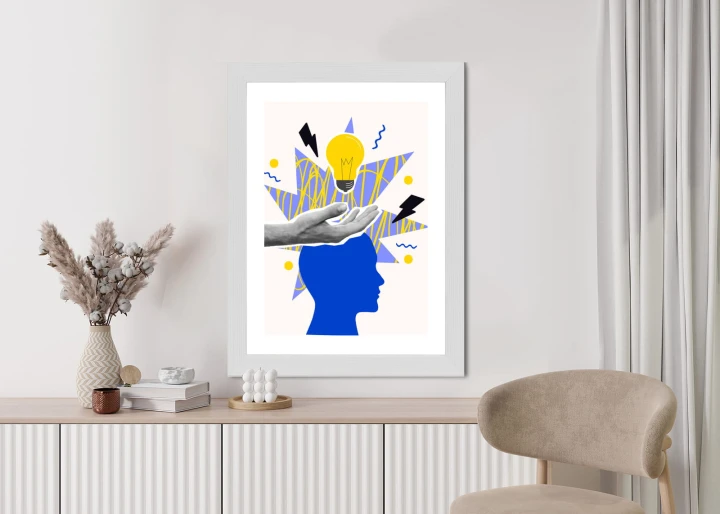 Plakat Piorunujący Pomysł W Stylu Pop-Art
