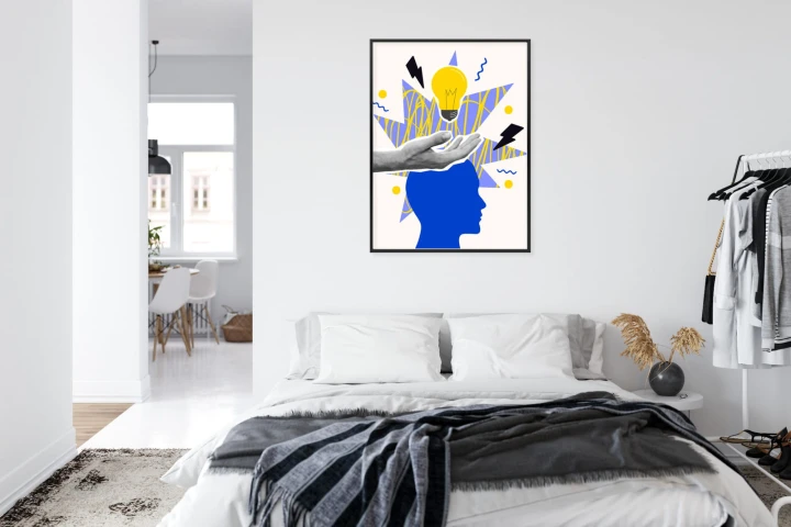 Plakat Piorunujący Pomysł W Stylu Pop-Art