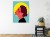 Plakat Zamyślona Kobieta Pop Art W Stylu Retro