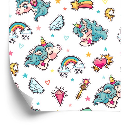 Tapeta Dla Dzieci – Magiczne Jednorożce