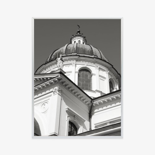 Plakat Warszawa Architektura W Czerni I Bieli