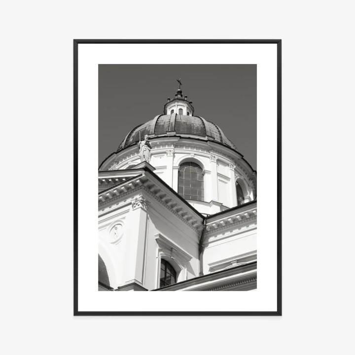 Plakat Warszawa Architektura W Czerni I Bieli