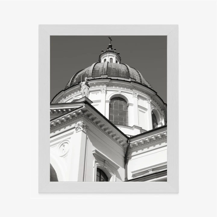 Plakat Warszawa Architektura W Czerni I Bieli