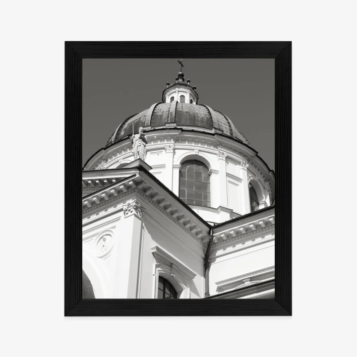 Plakat Warszawa Architektura W Czerni I Bieli