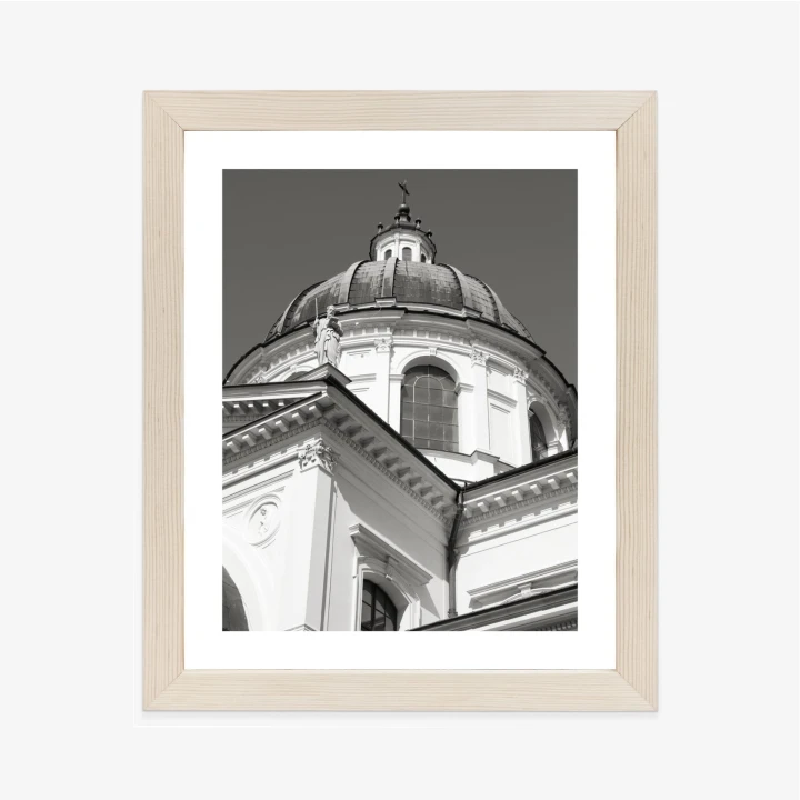 Plakat Warszawa Architektura W Czerni I Bieli