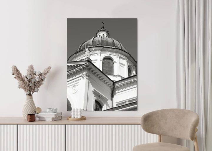 Plakat Warszawa Architektura W Czerni I Bieli