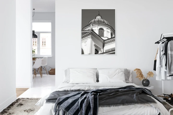 Plakat Warszawa Architektura W Czerni I Bieli