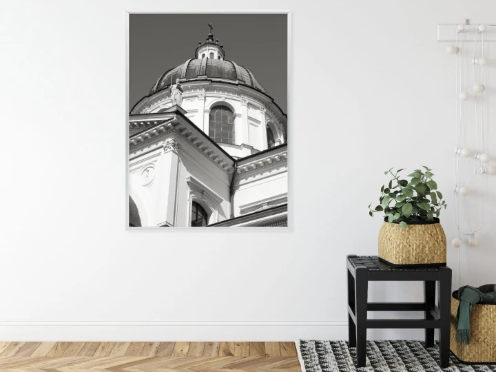 Plakat Warszawa Architektura W Czerni I Bieli