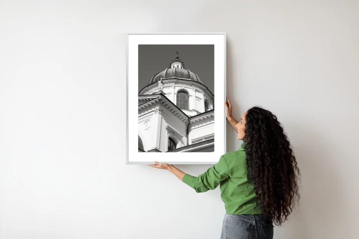 Plakat Warszawa Architektura W Czerni I Bieli